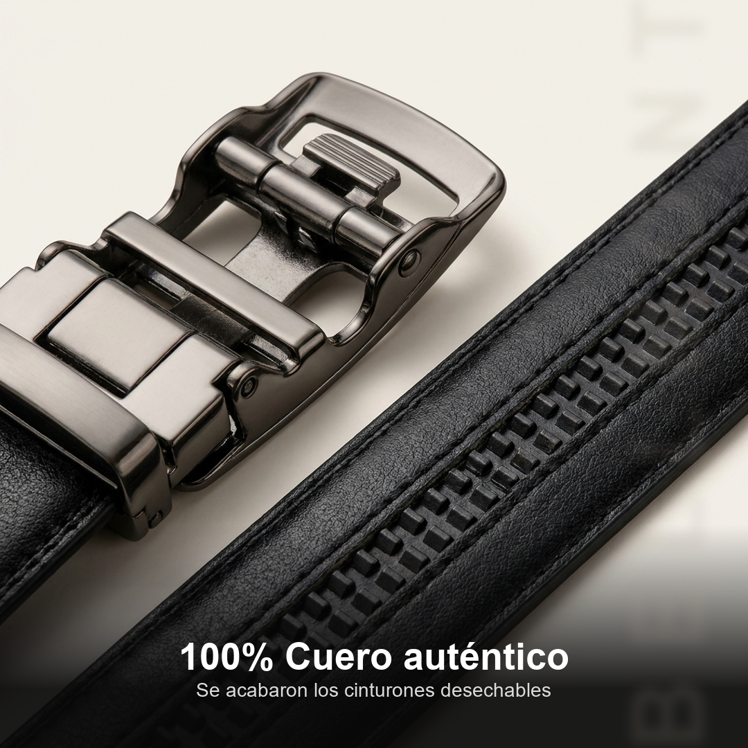 100% cuero auténtico