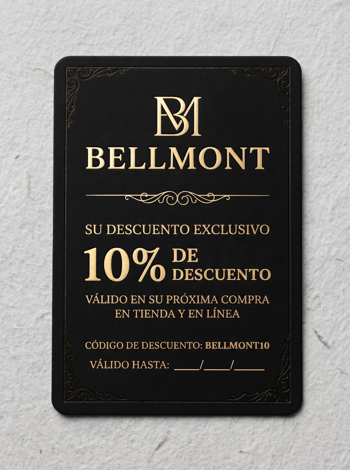 TARJETA DESCUENTO VIP 10%