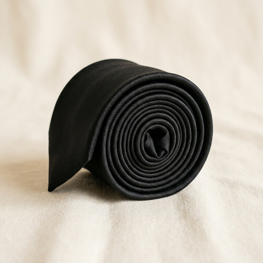 Corbata Bellmont negra