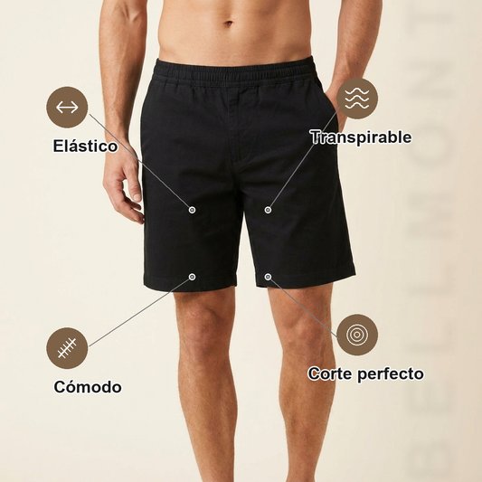 Short — Elástico, Transpirable, Cómodo, Corte perfecto